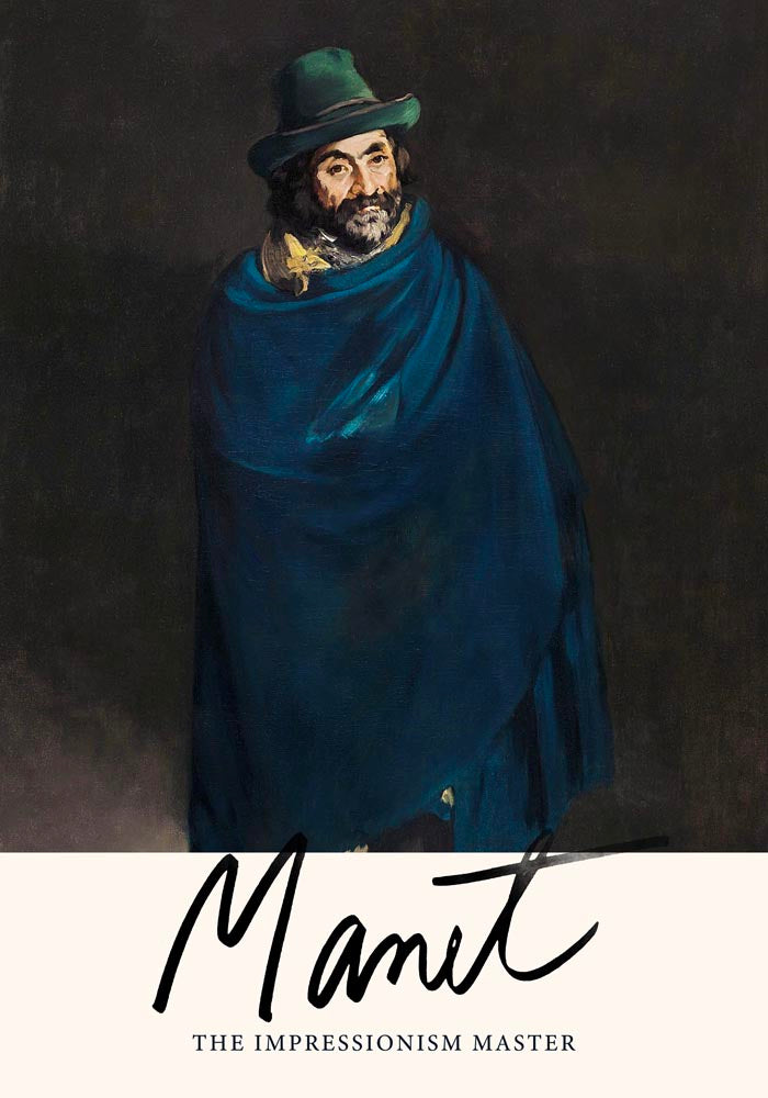 Beggar with Oysters by Manet Exhibition Poster