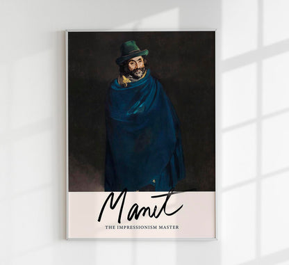 Beggar with Oysters by Manet Exhibition Poster