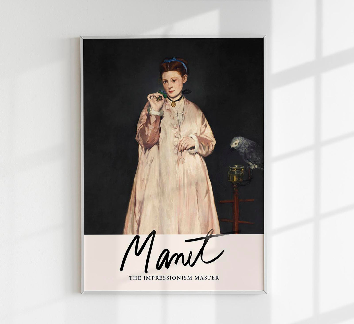 Young Lady in 1866 by Manet Exhibition Poster