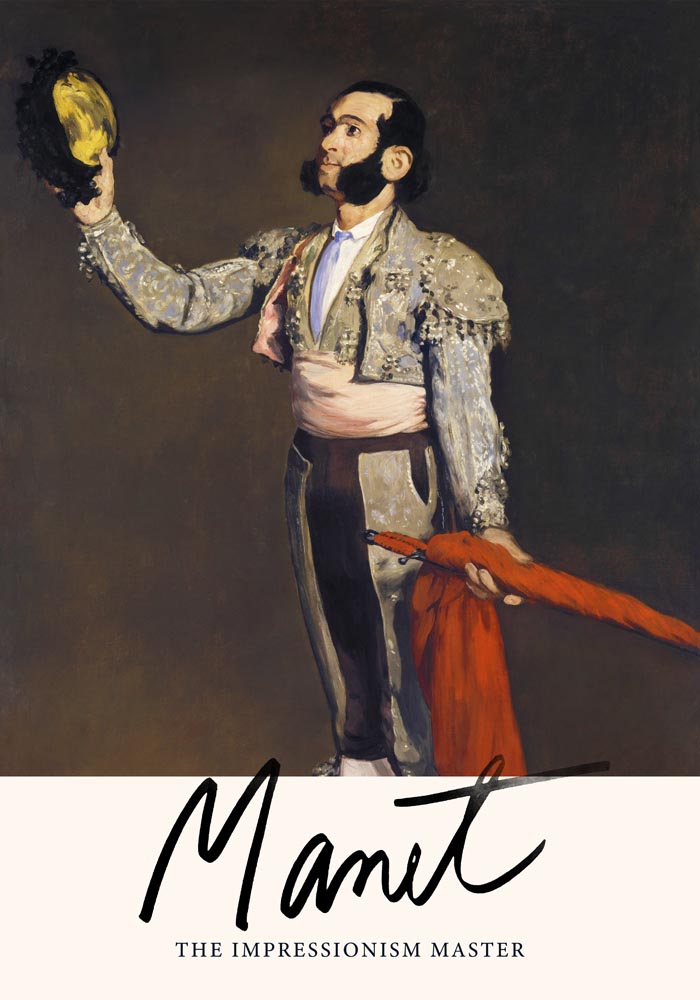 A Matador by Manet Exhibition Poster