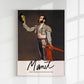 A Matador by Manet Exhibition Poster