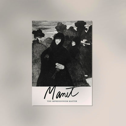 At the Prado II by Manet Exhibition Poster