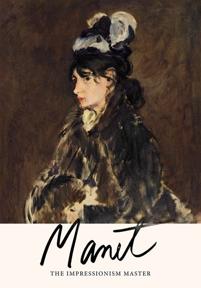 Berthe Morisot Nr 2 by Manet Exhibition Poster