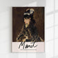 Berthe Morisot Nr 2 by Manet Exhibition Poster