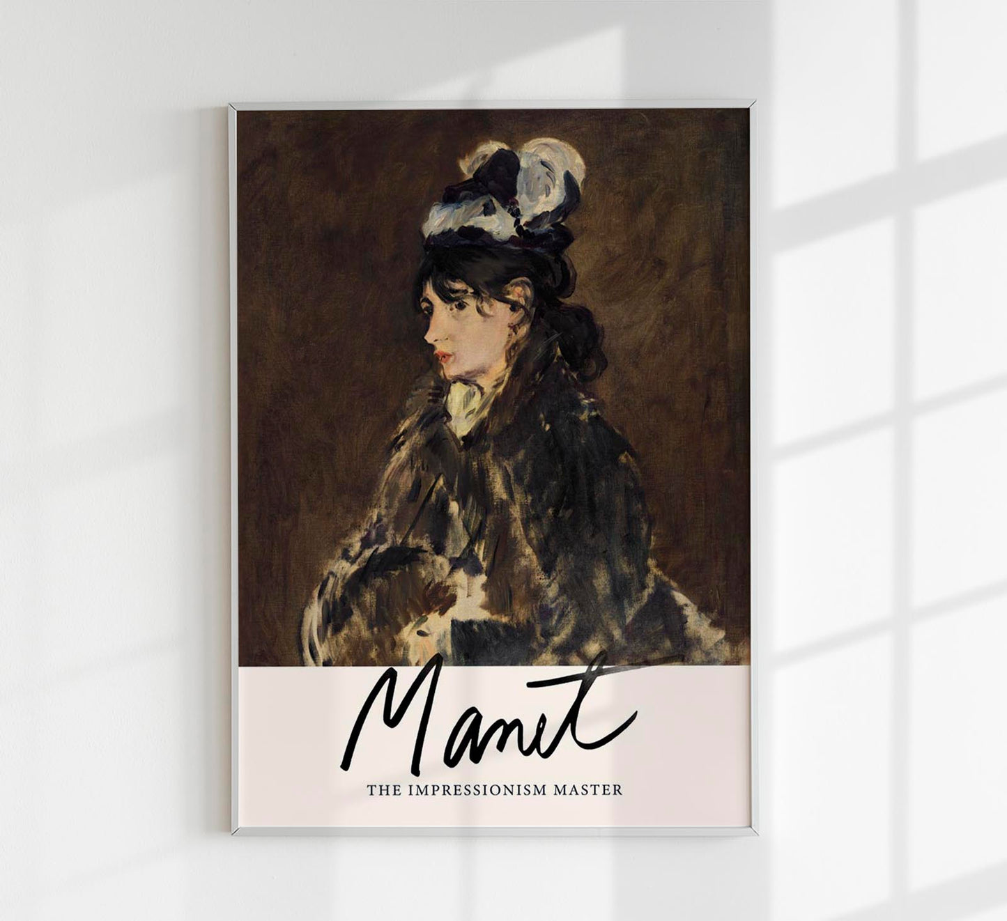 Berthe Morisot Nr 2 by Manet Exhibition Poster