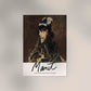 Berthe Morisot Nr 2 by Manet Exhibition Poster