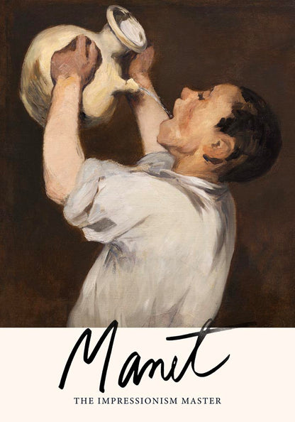 Boy with Pitcher by Manet Exhibition Poster