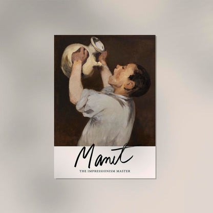 Boy with Pitcher by Manet Exhibition Poster