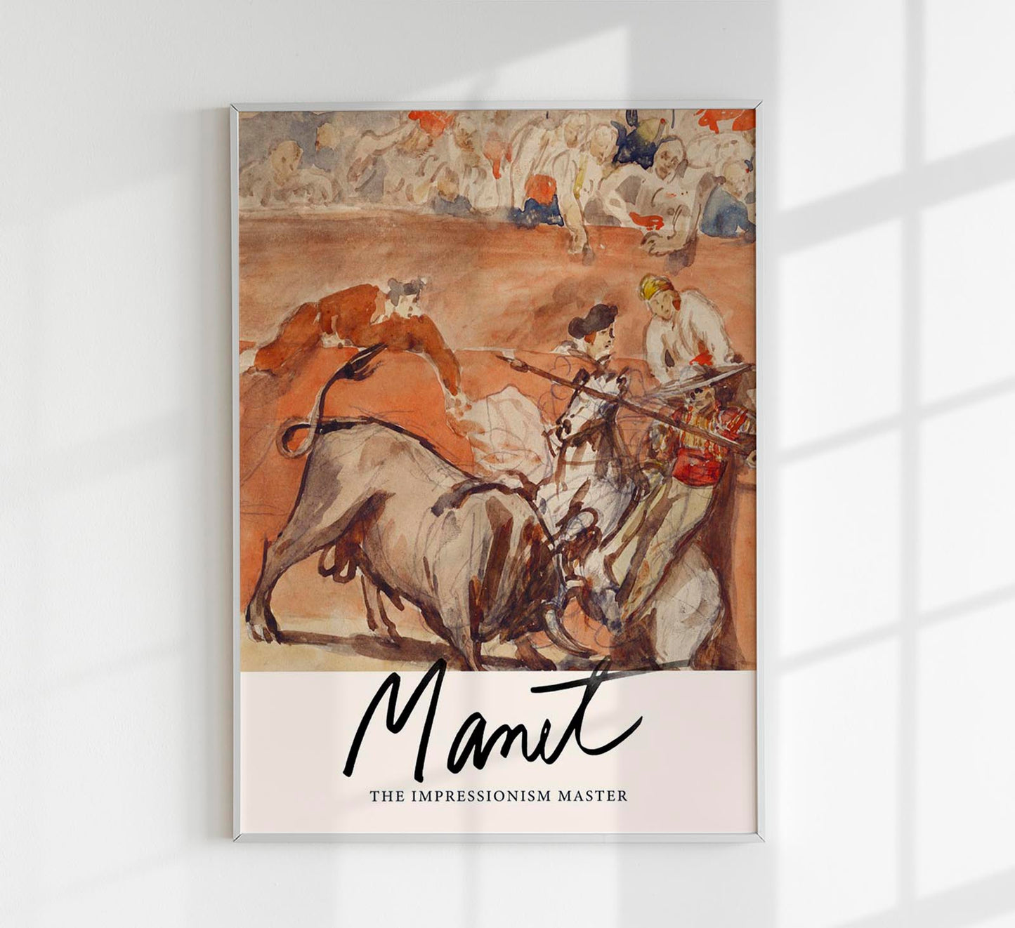 Bullfight Nr 1 by Manet Exhibition Poster