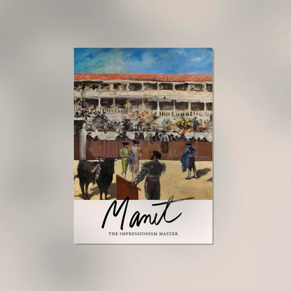 Bullfight Nr 2 by Manet Exhibition Poster