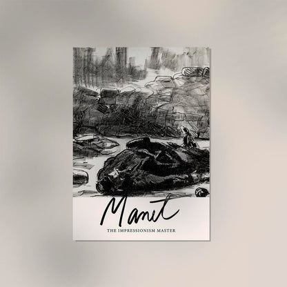 Civil War by Manet Exhibition Poster