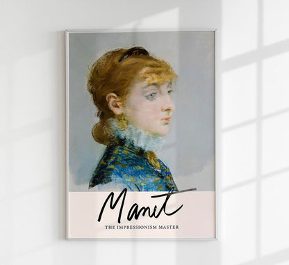 Emilie Louise Delabigne by Manet Exhibition Poster