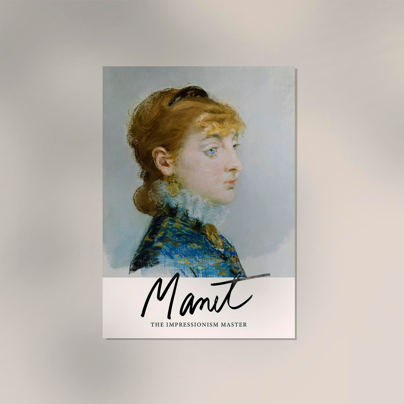 Emilie Louise Delabigne by Manet Exhibition Poster