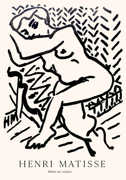 Petit bois Clair by Henri Matisse Exhibition Poster