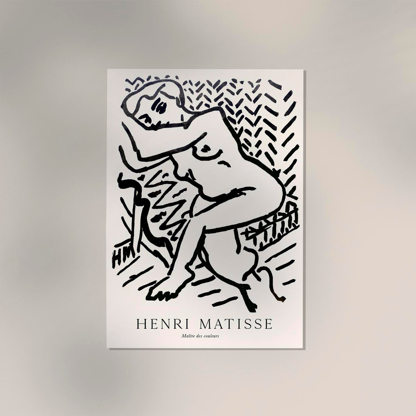 Petit bois Clair by Henri Matisse Exhibition Poster
