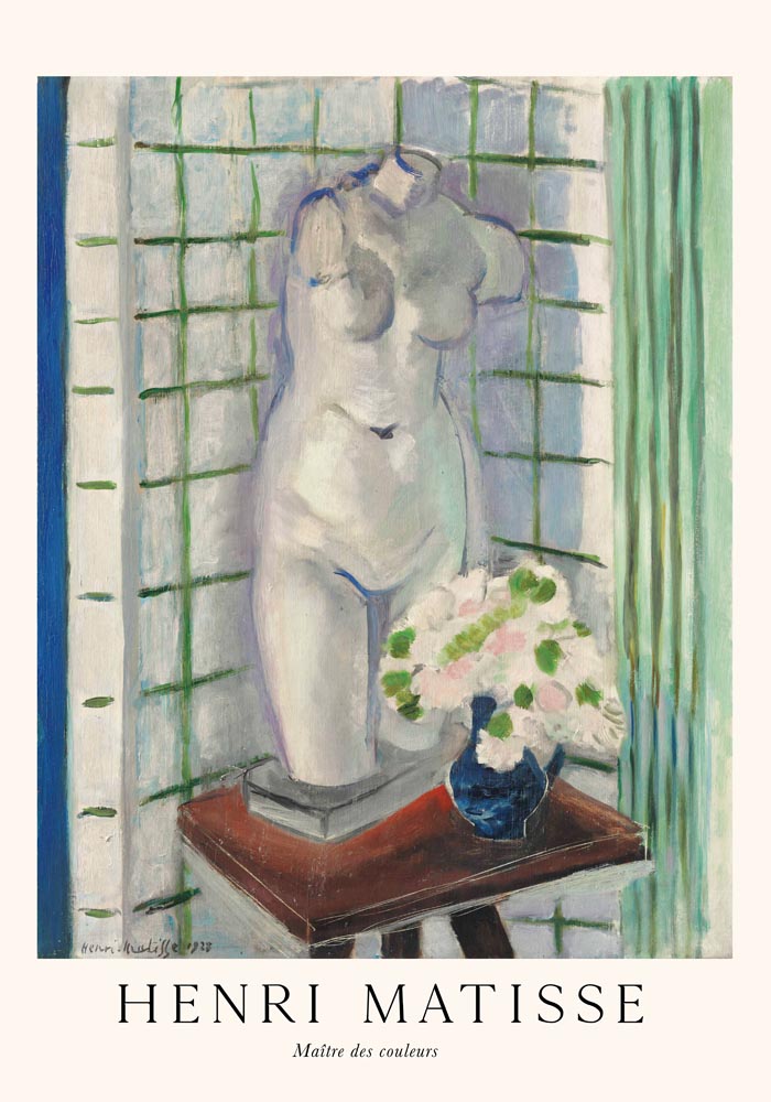 Antique et oeillets by Henri Matisse Exhibition Poster