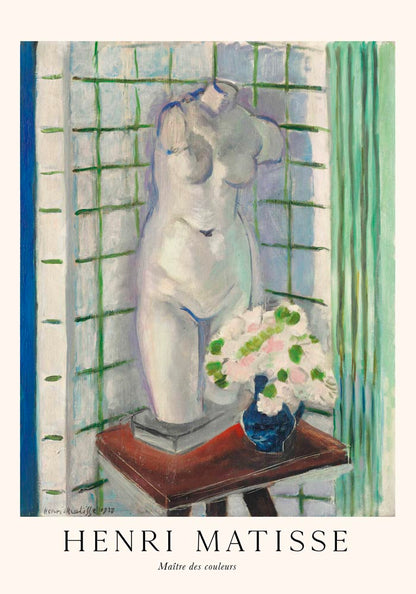 Antique et oeillets by Henri Matisse Exhibition Poster