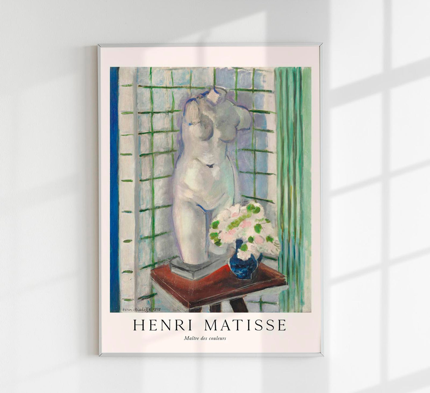 Antique et oeillets by Henri Matisse Exhibition Poster