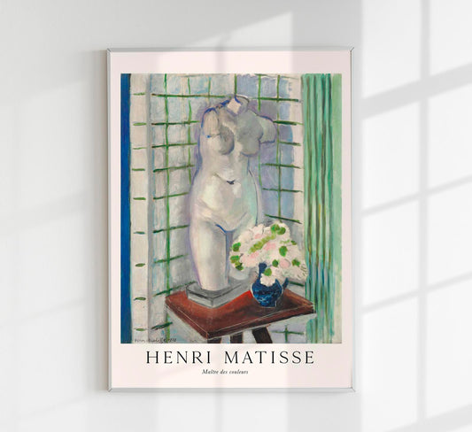 Antique et oeillets by Henri Matisse Exhibition Poster