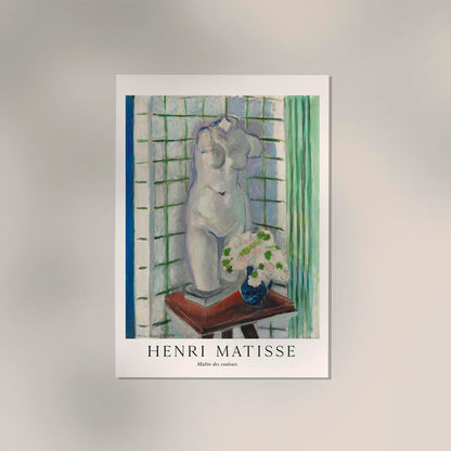 Antique et oeillets by Henri Matisse Exhibition Poster