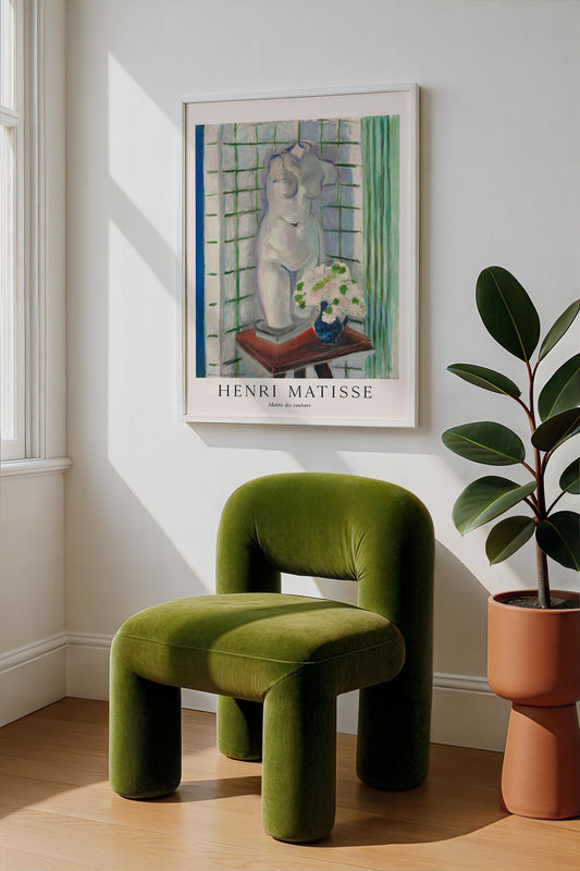 Antique et oeillets by Henri Matisse Exhibition Poster