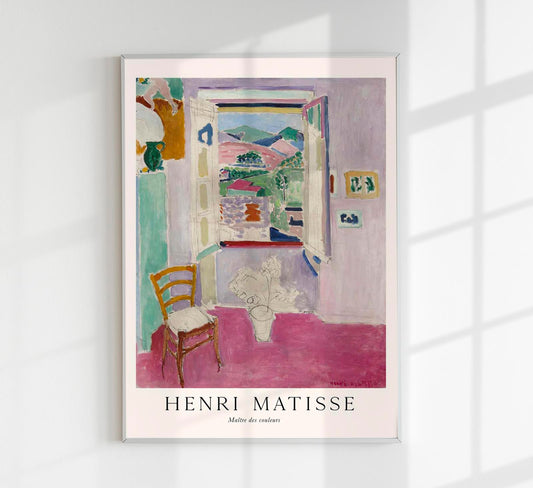 La fenêtre ouverte by Henri Matisse Exhibition Poster