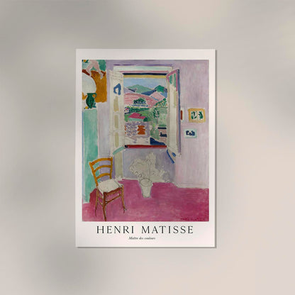 La fenêtre ouverte by Henri Matisse Exhibition Poster