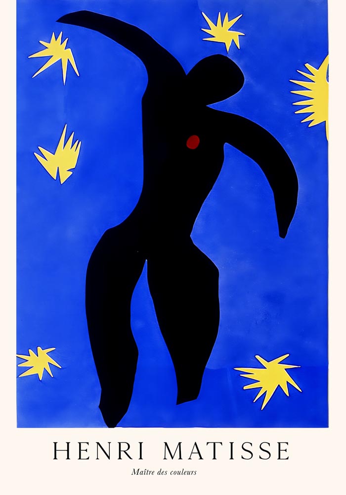 Icare by Henri Matisse Exhibition Poster