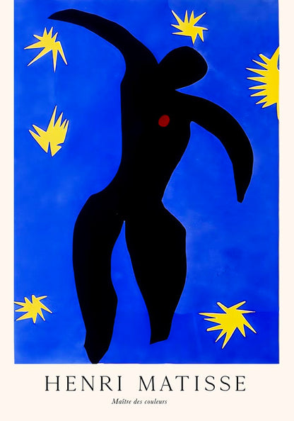 Icare by Henri Matisse Exhibition Poster