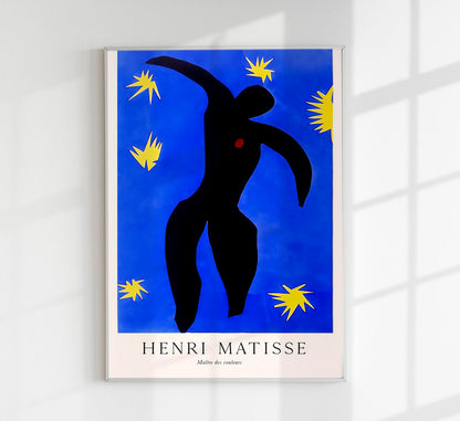 Icare by Henri Matisse Exhibition Poster