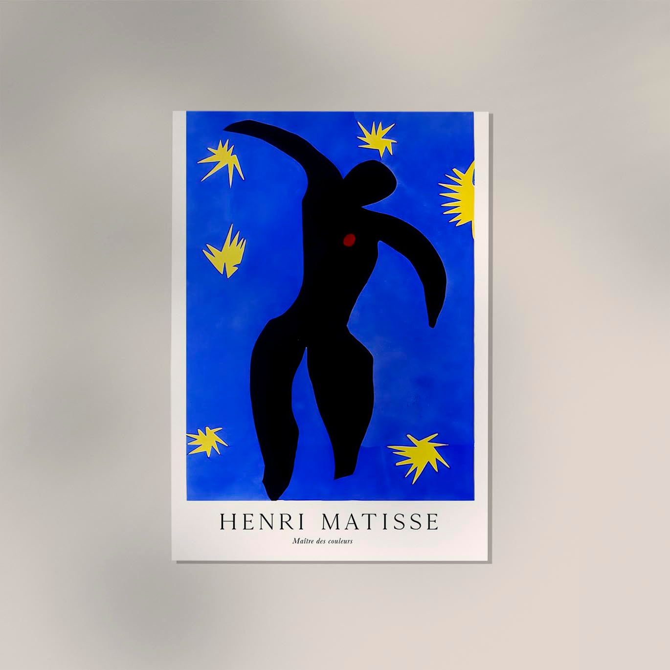 Icare by Henri Matisse Exhibition Poster
