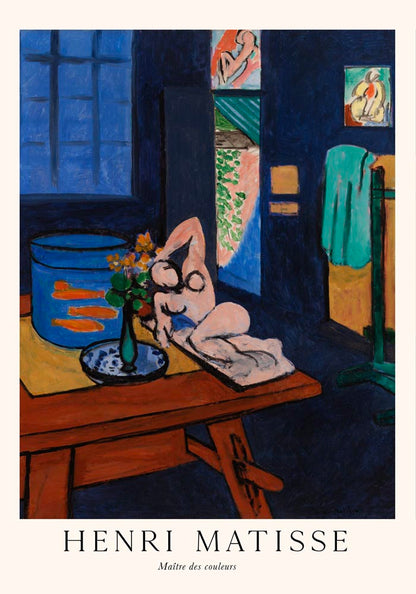 Studio with Goldfish by Henri Matisse Exhibition Poster