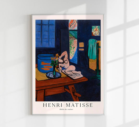 Studio with Goldfish by Henri Matisse Exhibition Poster