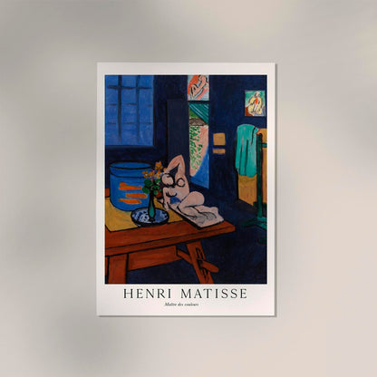 Studio with Goldfish by Henri Matisse Exhibition Poster