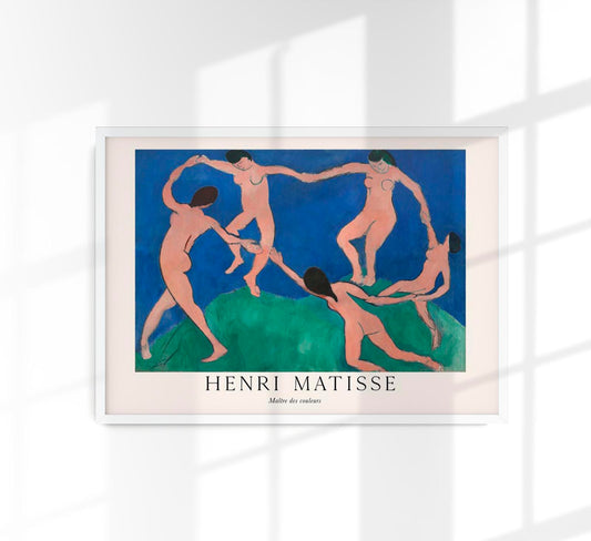 La danse (first version) (1909) by Henri Matisse Exhibition Poster