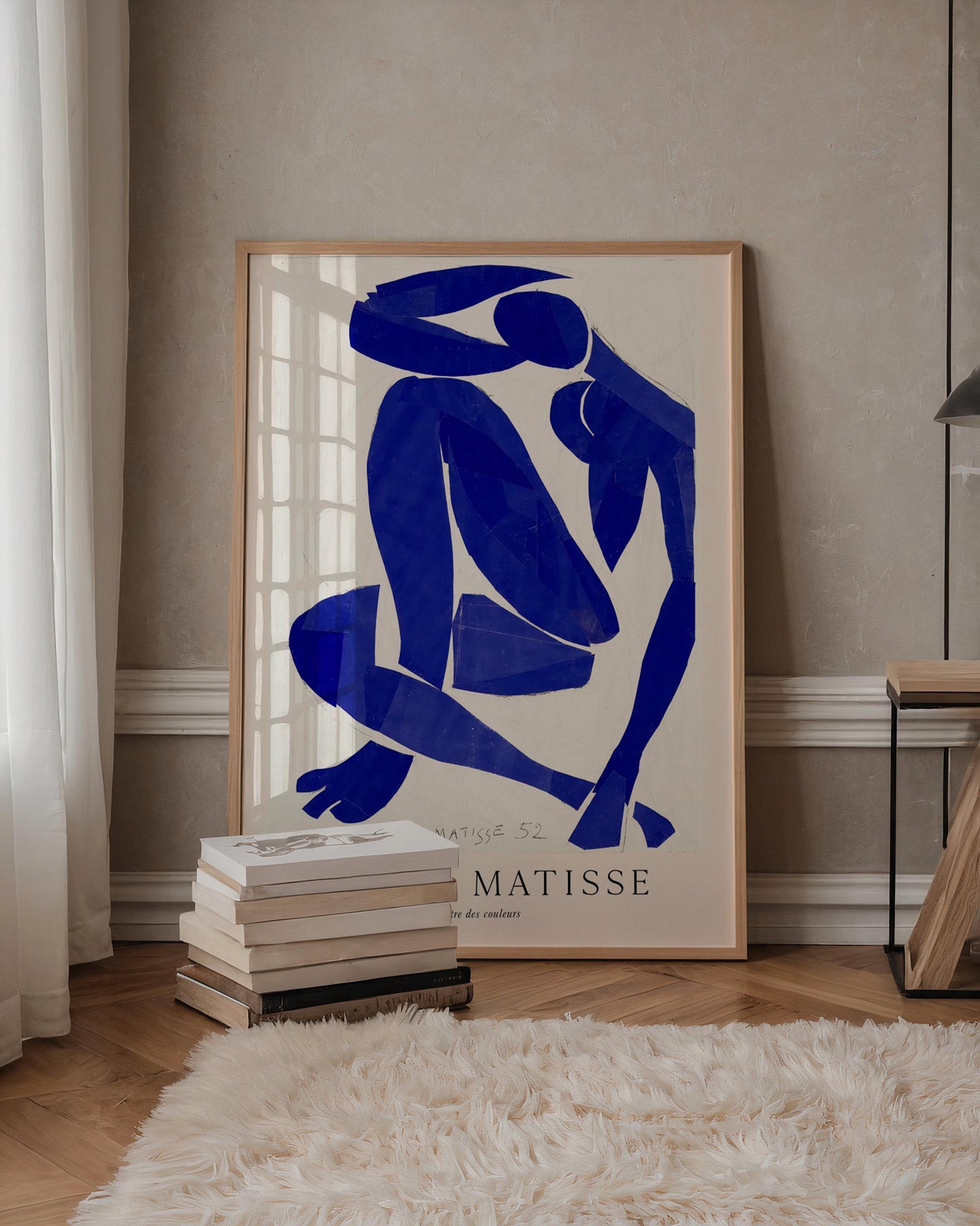 Nu Bleu nr 4 by Henri Matisse Exhibition Poster