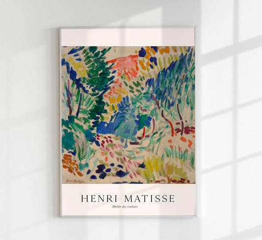 Landscape at Collioure by Henri Matisse Exhibition Poster