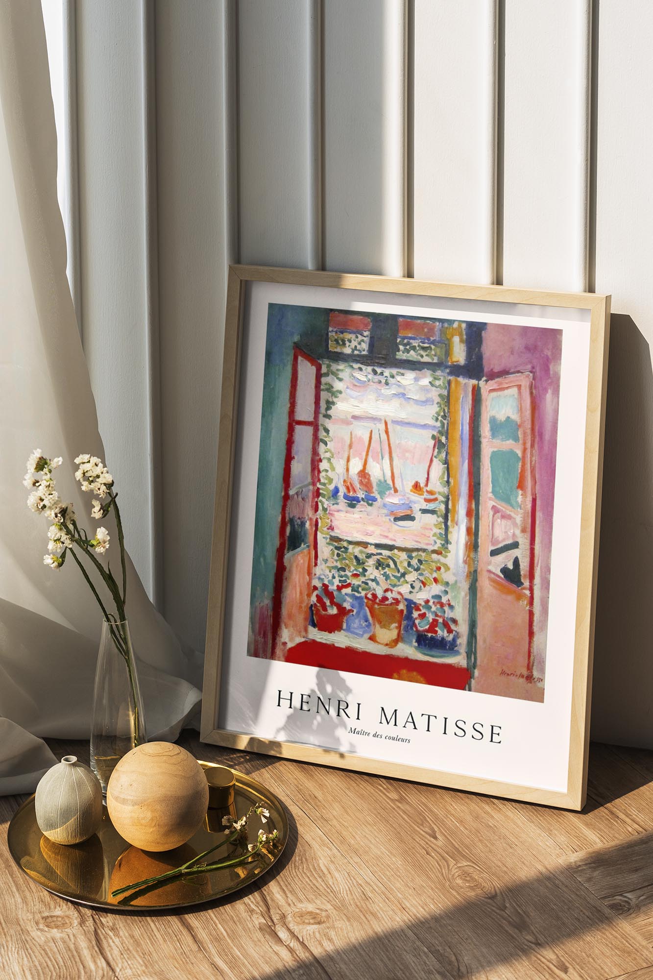 Open Window, Collioure by Henri Matisse Exhibition Poster