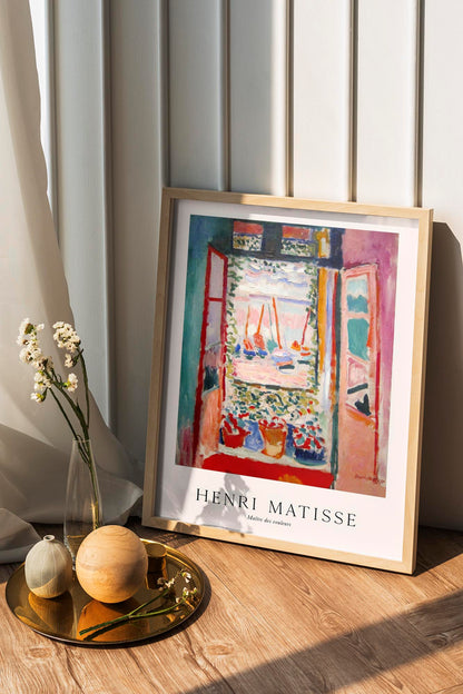 Open Window, Collioure by Henri Matisse Exhibition Poster