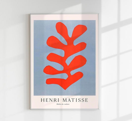 Papiers decoupés by Henri Matisse Exhibition Poster