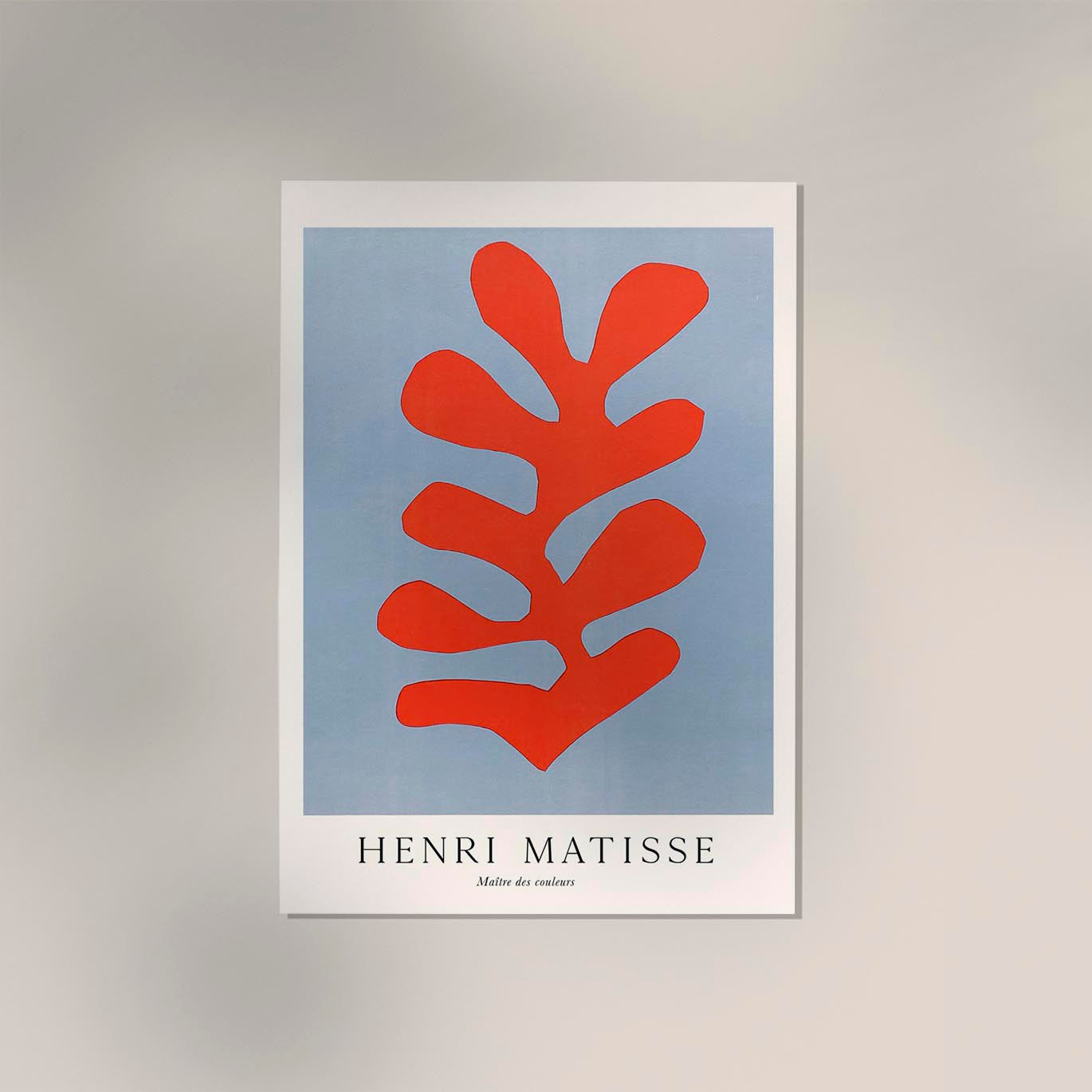 Papiers decoupés by Henri Matisse Exhibition Poster