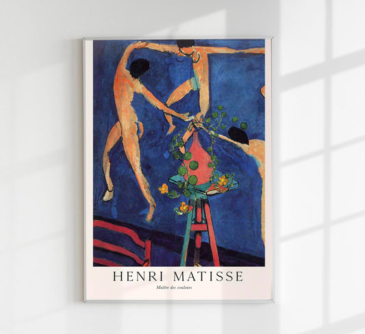 Les Capucines (Nasturtiums with The Dance II) by Henri Matisse Exhibition Poster