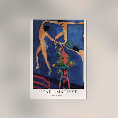 Les Capucines (Nasturtiums with The Dance II) by Henri Matisse Exhibition Poster