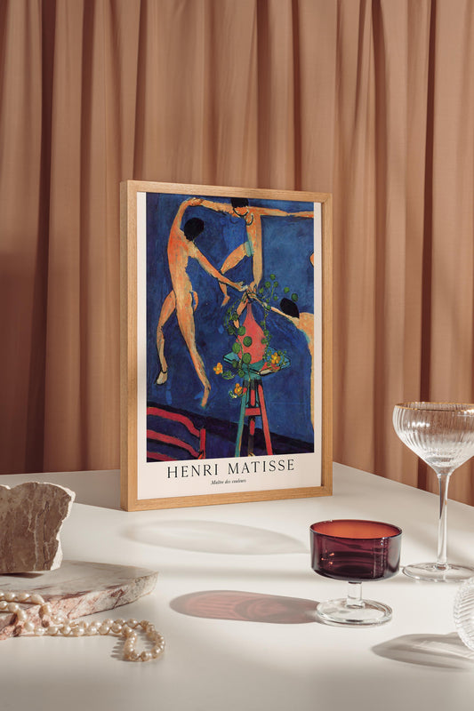 Les Capucines (Nasturtiums with The Dance II) by Henri Matisse Exhibition Poster
