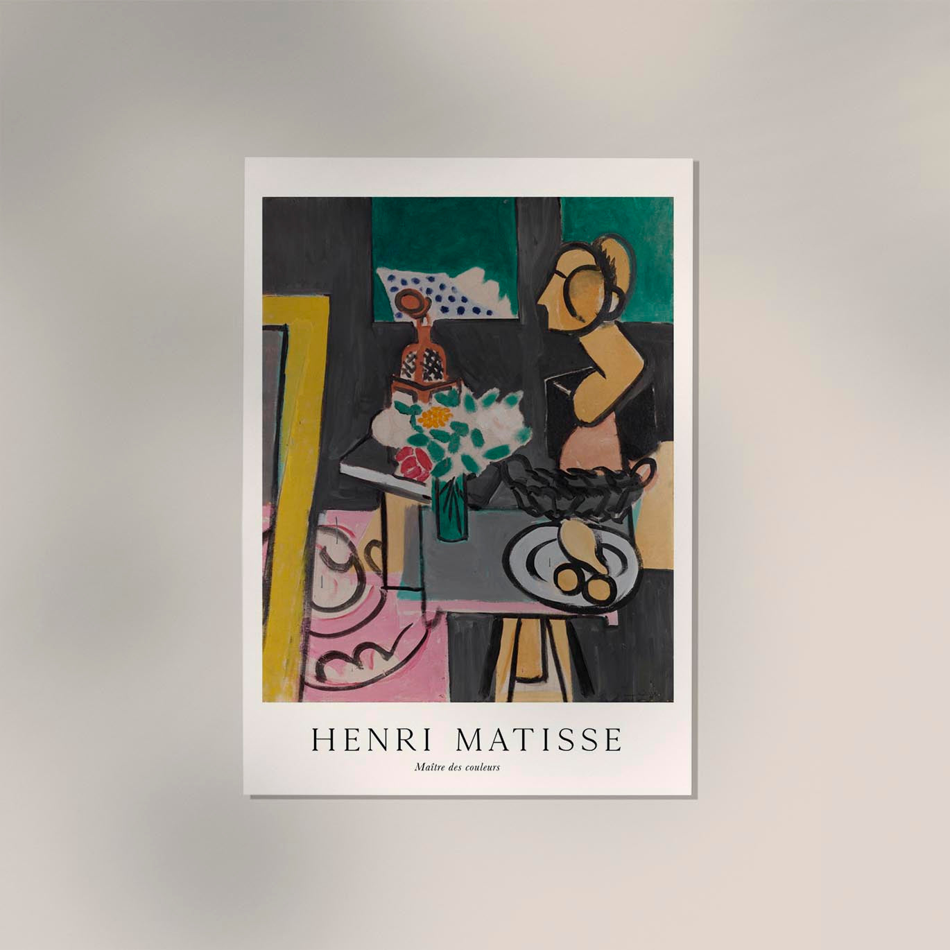 Still Life with Gourds by Henri Matisse Exhibition Poster