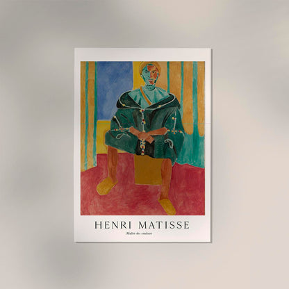 Seated Riffian by Henri Matisse Exhibition Poster