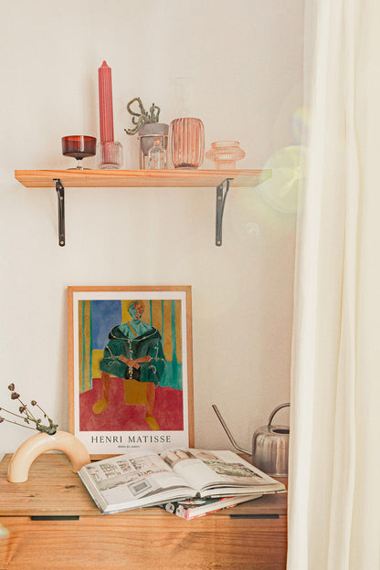 Seated Riffian by Henri Matisse Exhibition Poster