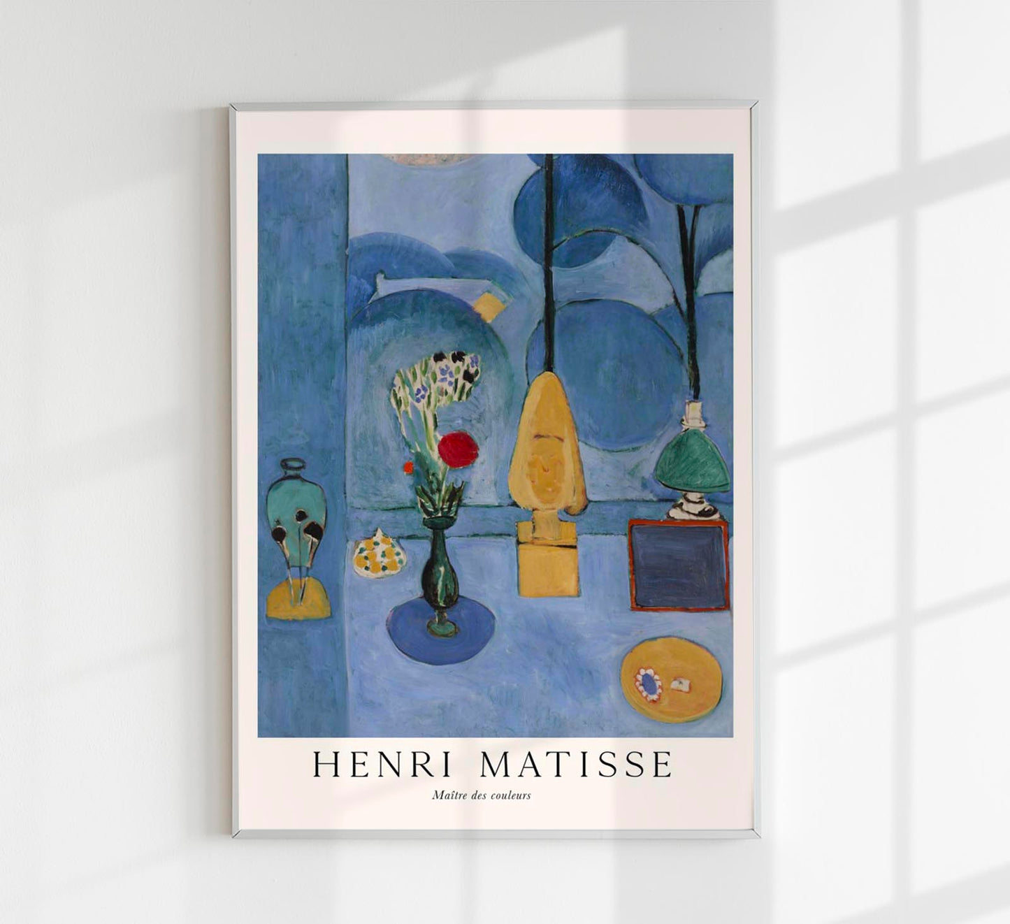 La glace sans tain (The Blue Window) by Henri Matisse Exhibition Poster