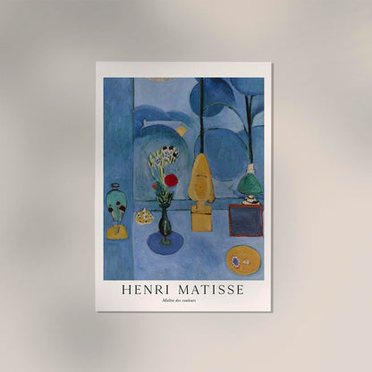 La glace sans tain (The Blue Window) by Henri Matisse Exhibition Poster