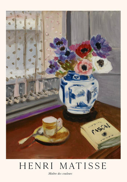 Still Life with Pascal’s Pensées by Henri Matisse Exhibition Poster